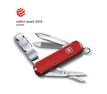 Navaja nail clip 580 Victorinox rojo