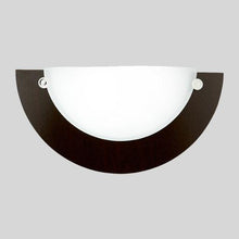Cargar imagen en el visor de la galería, LAMPARA INTERIOR FORLI I MADERA OSCURA 13W E27 - GRUPODONPEDRO
