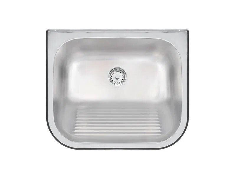 Lavadero de pared Tramontina de 34L acero inoxidable cepillado