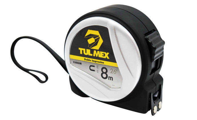 FLEXOMETRO MAGNETICO DE 8 METROS TULMEX 93008M - GRUPODONPEDRO