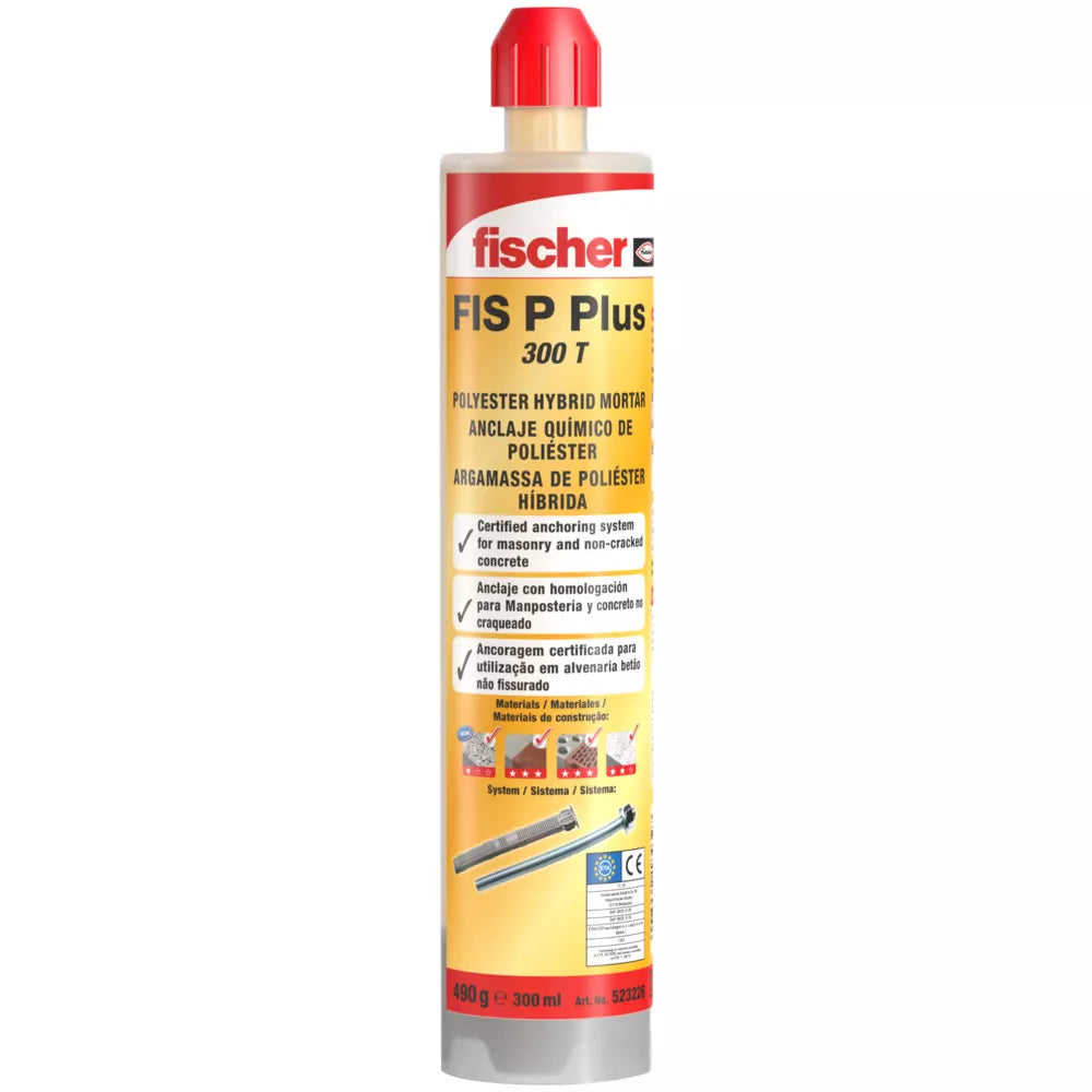 Resina de anclaje quimico fis p plus 300t fischer 300ml