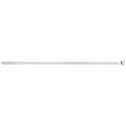 Brida para cables transparente 4.8 X 370mm fischer 100 piezas