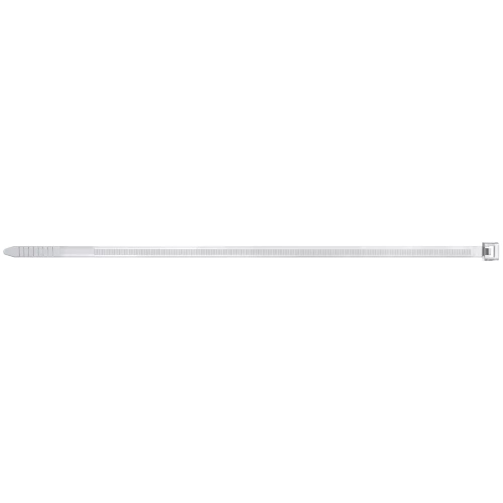 Brida para cables transparente 2.5 X 200mm fischer 100 piezas