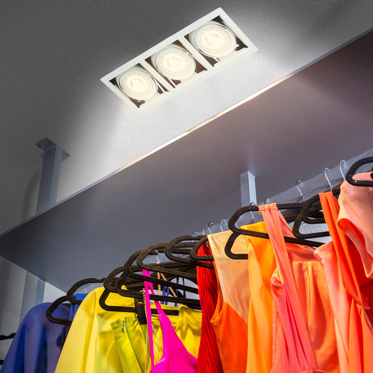 EMPOTRADO DIRIGIBLE ARCO BLANCO TECNOLITE - GRUPODONPEDRO