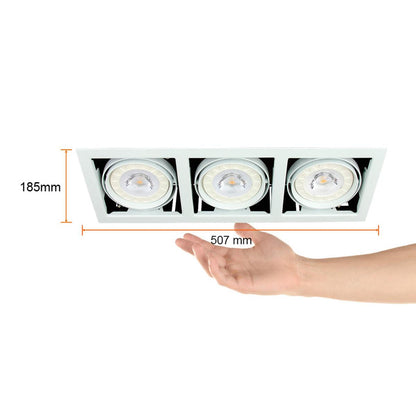 EMPOTRADO DIRIGIBLE ARCO BLANCO TECNOLITE - GRUPODONPEDRO