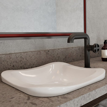 Llave alta para lavabo Helvex indus ebano