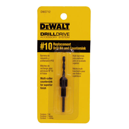Avellanador combinado Dewalt #10