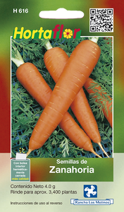 Zanahoria 4gr (3400 plantas) hortaflor