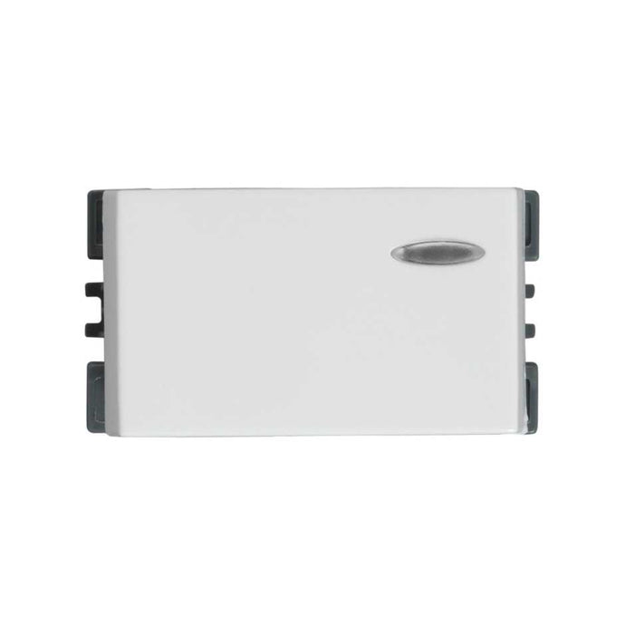 Interruptor de 3 vias con visor blanco Simon 25 plus