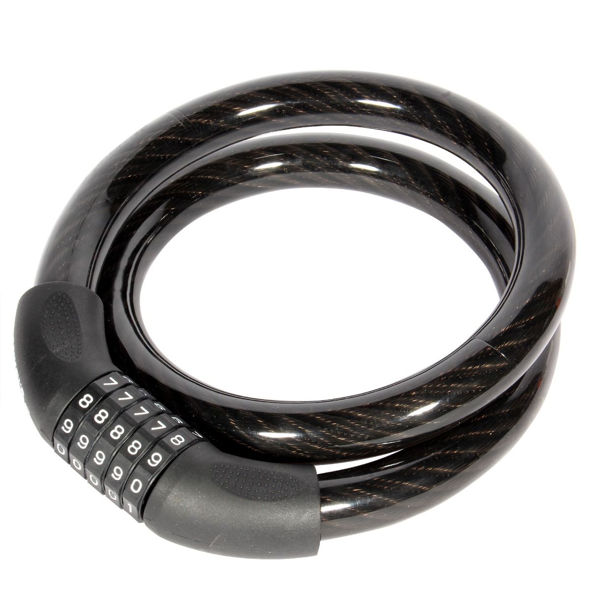 Cable candado de combinacion de 1 metro uso rudo Mikels