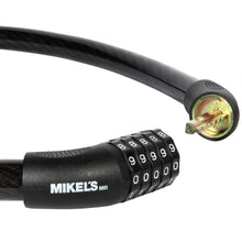 Cargar imagen en el visor de la galería, Cable candado de combinacion de 1 metro uso rudo Mikels
