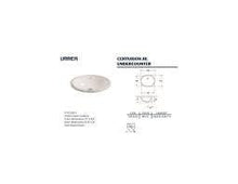 LAVABO CENTURION JR BAJO CUBIERTA URREA - GRUPODONPEDRO