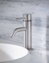 Monomando para lavabo inox con desague automatico Urrea