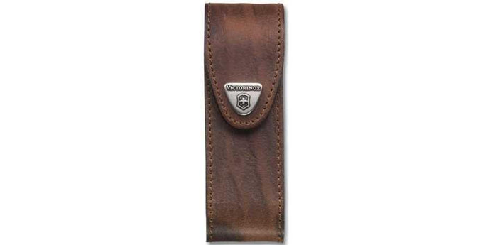 FUNDA MARRON CUERO VICTORINOX - GRUPODONPEDRO