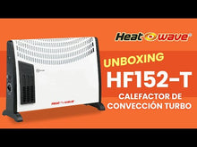 Cargar y reproducir el video en el visor de la galería, Calefactor Electrico de 1500w HF152-Turbo Heatwave
