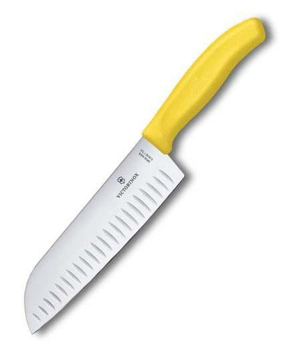 CUCHILLO SANTOKU AMARILLO 17 CM VICTORINOX - GRUPODONPEDRO