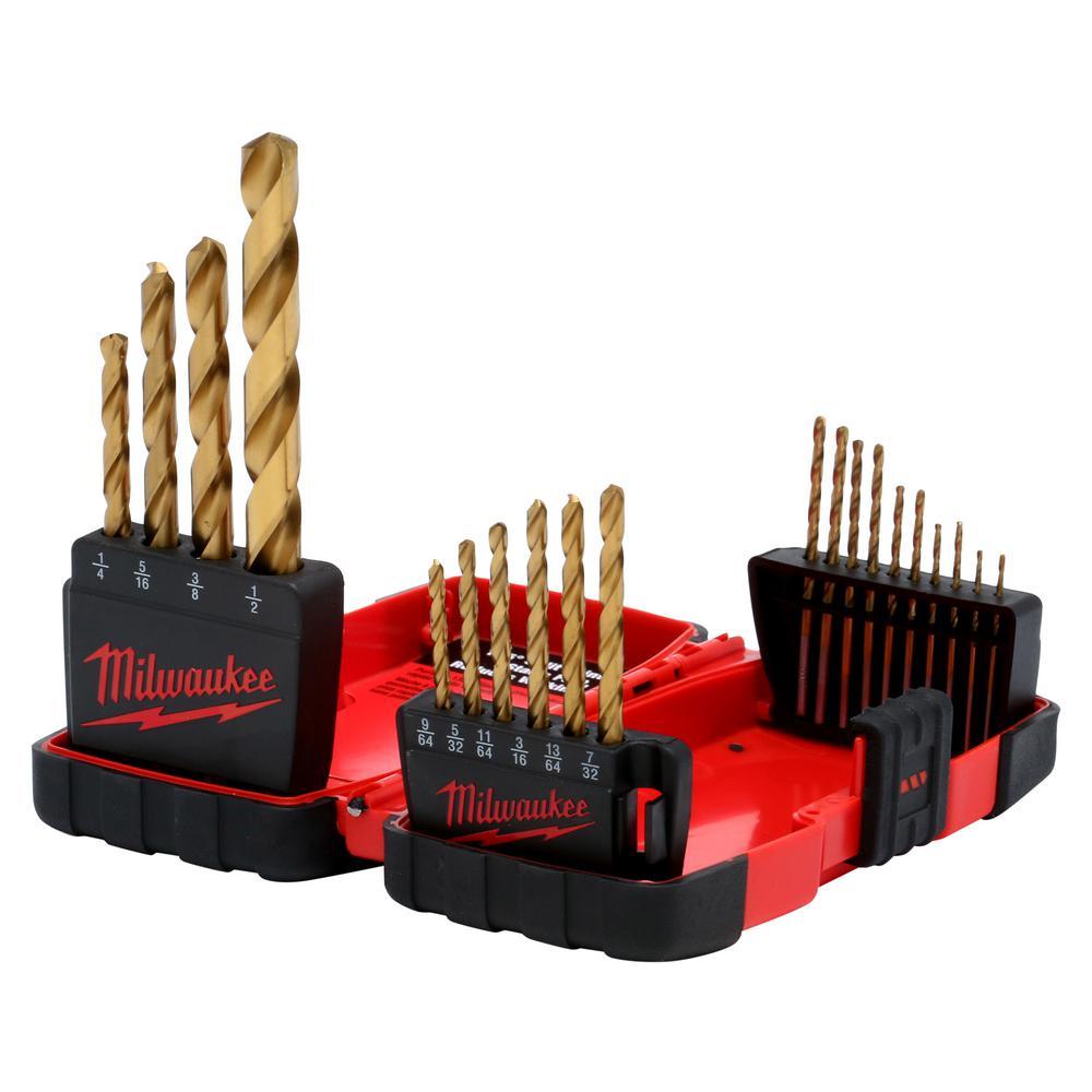 Juego de brocas de titanio THUNDERBOLT - 20 piezas - GRUPODONPEDRO
