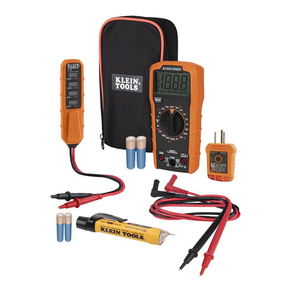 Kit de prueba eléctrica digitales KleinTools