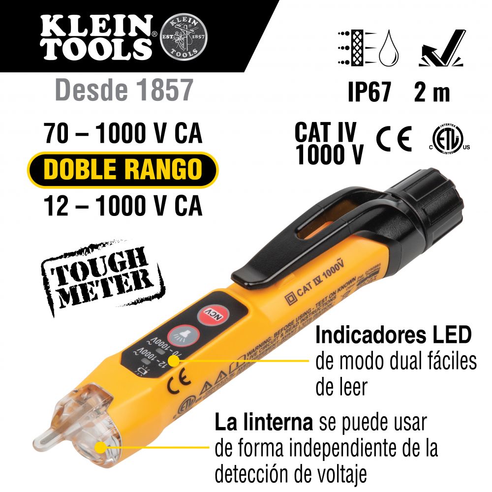 Kit de prueba eléctrica digitales KleinTools